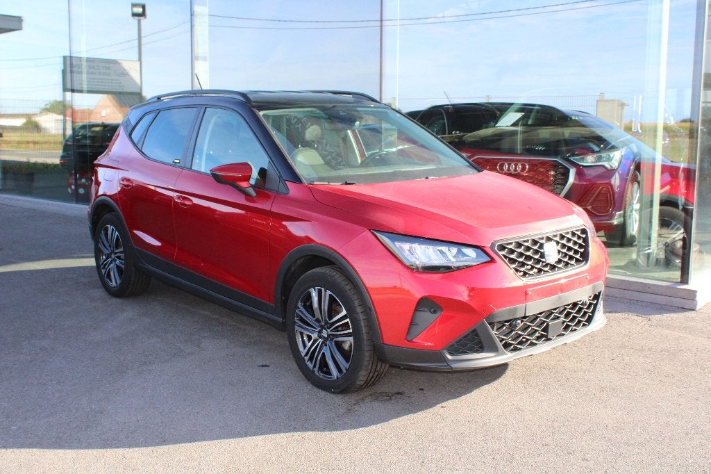 SEAT ARONA 1.0TSI DSG MOVE-NIEUWSTAAT-18000KM, Autos, Seat, Rouge, https://public.car-pass.be/vhr/91e89e54-f964-4756-a33d-27e91146d76f