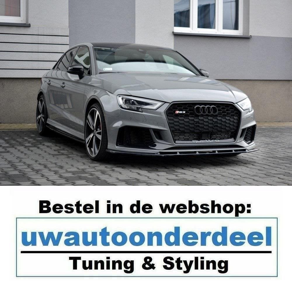 Maxton Spoiler Voorspoiler Lip Splitter Voor Audi RS3 Faceli, Verzenden