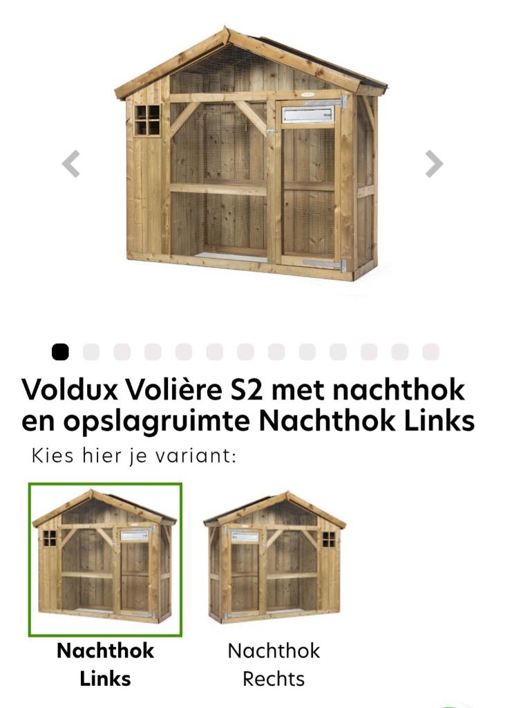 Gezocht voliere, Enlèvement, Comme neuf, Bois, Volière