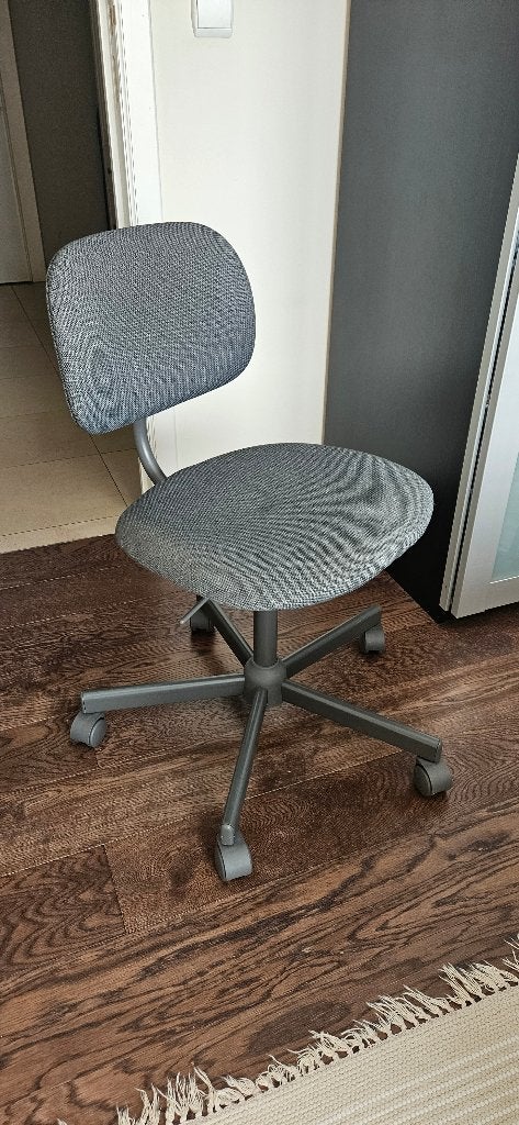 Chaise de bureau ikea, Enlèvement, Utilisé, Gris, Chaise de bureau