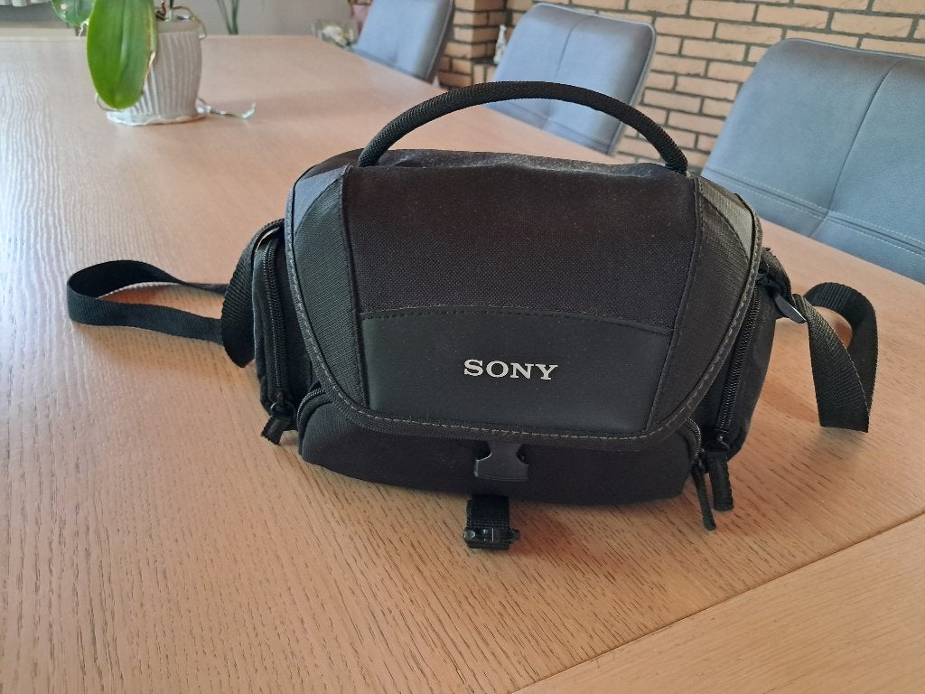 Draagtas Sony, Zijvakken, Ophalen of Verzenden, Zo goed als nieuw, Zwart