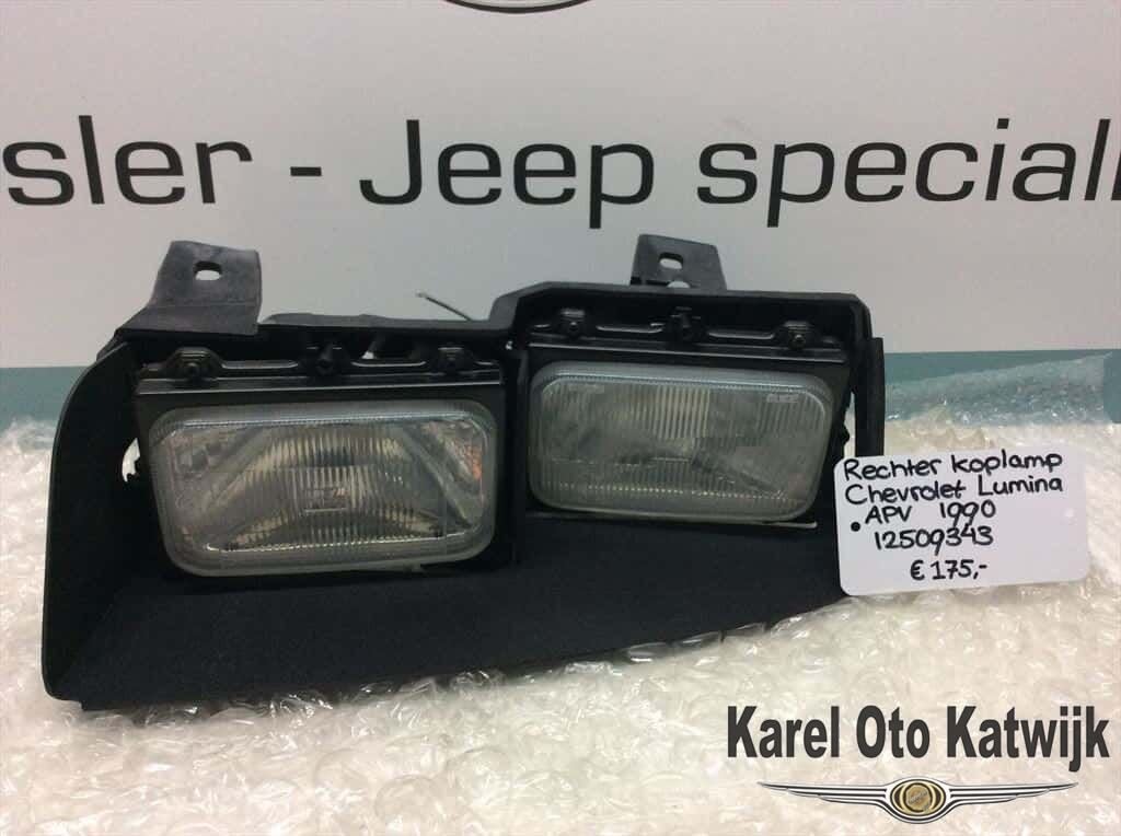 Koplamp rechts Chevrolet Lumina APV 1990, -, Utilisé, -, -