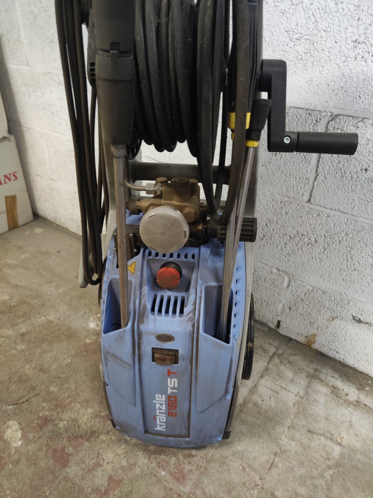 Karcher a vendre, Enlèvement