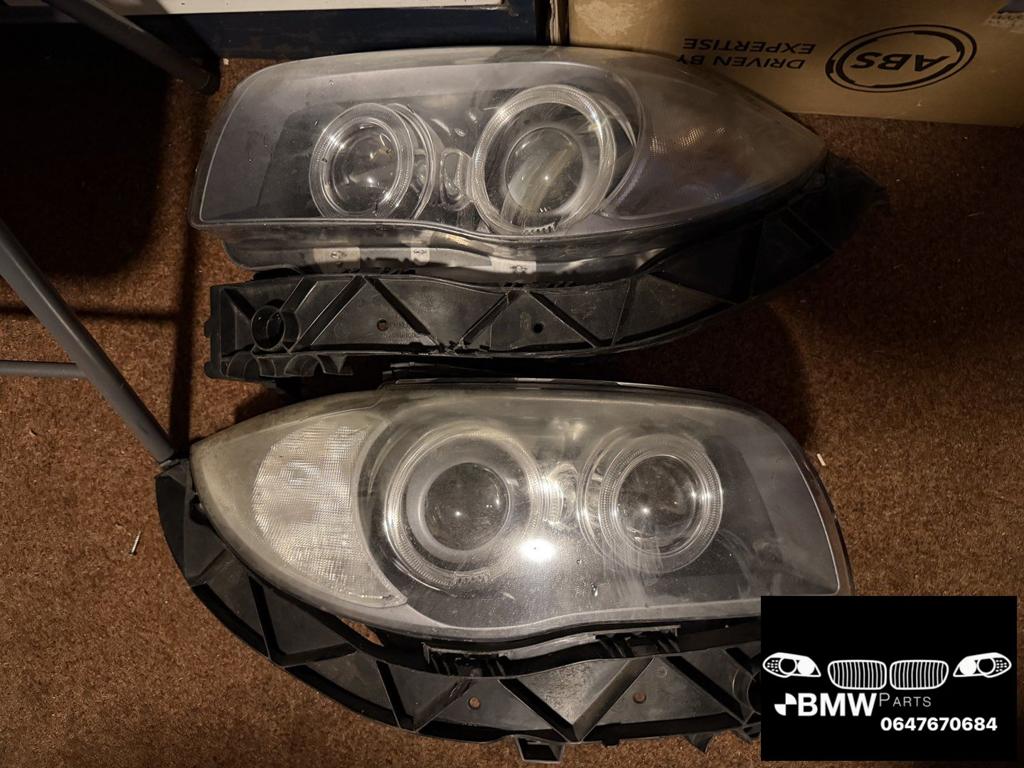 Set bi xenon koplampen Bmw 1-Serie E81 E82 E87 E88, -, Origine de la pièce connue, Utilisé, -