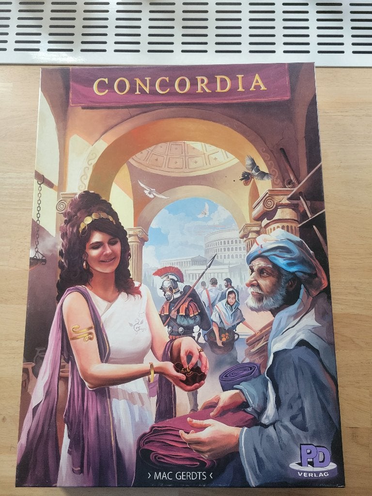 Concordia, Drie of vier spelers, Ophalen of Verzenden, Gebruikt, Pd verlag