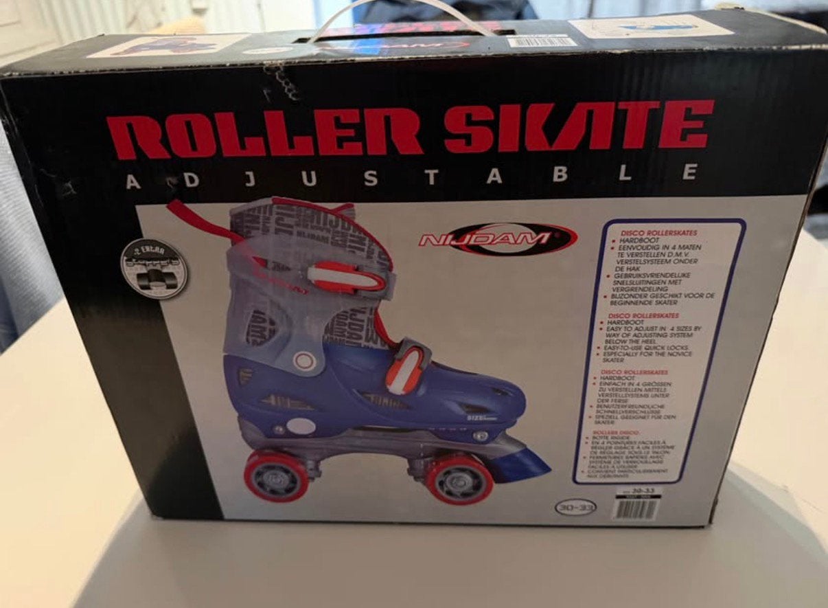 Rollerskates maat 30-33, Ophalen, Verstelbaar, Gebruikt, Kinderen