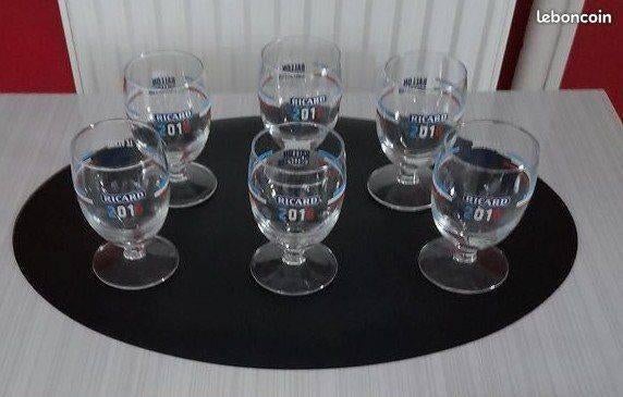 Verres à Ricard, Collections, Enlèvement