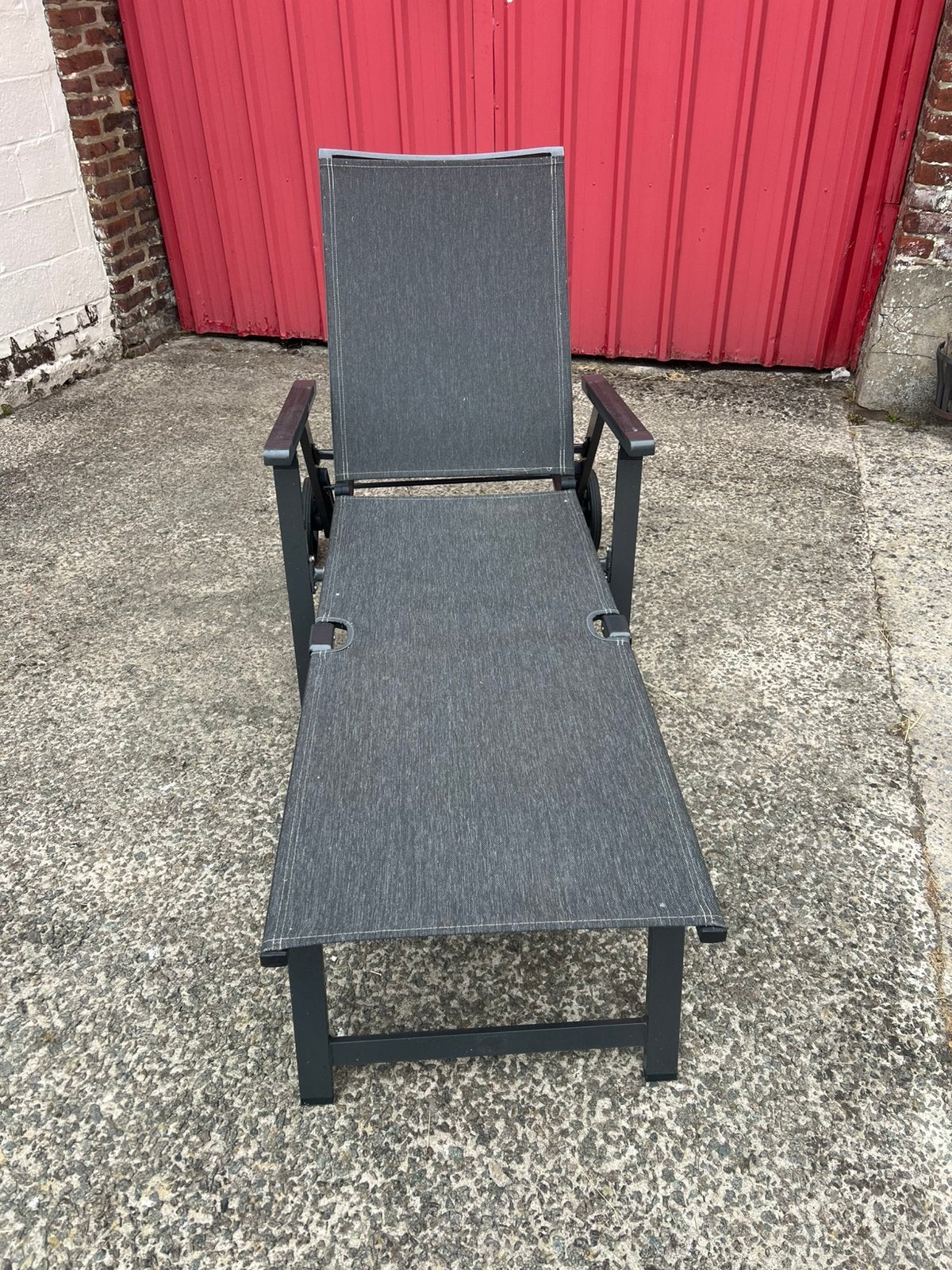 Chaise longue de jardin - Bain de soleil, Enlèvement, Comme neuf