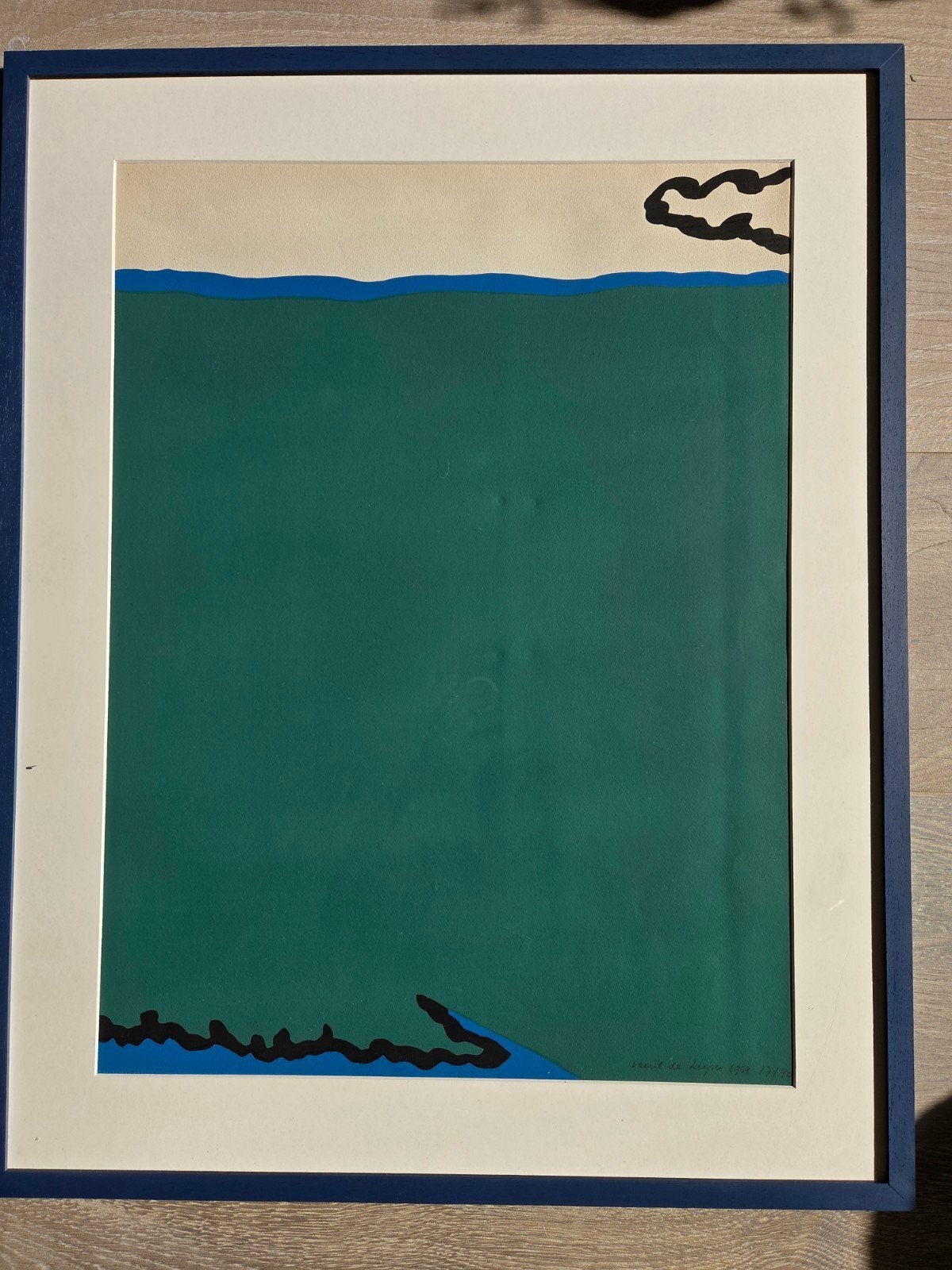 Raoul Dekeyser. Geprikkeld landschap, Antiek en Kunst, Kunst | Litho's en Zeefdrukken, Ophalen of Verzenden