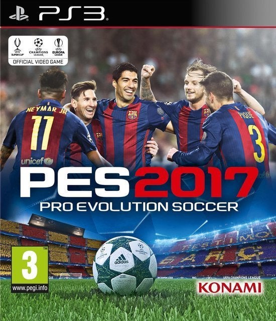 PES 2017 (zonder boekje), Ophalen of Verzenden, Zo goed als nieuw, Sport, 3 spelers of meer
