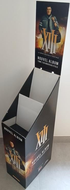 Présontoir / Display ‘XIII’ album nr. 22, Ophalen, Eén stripboek, Nieuw, Y. Sente & I. Jigounov