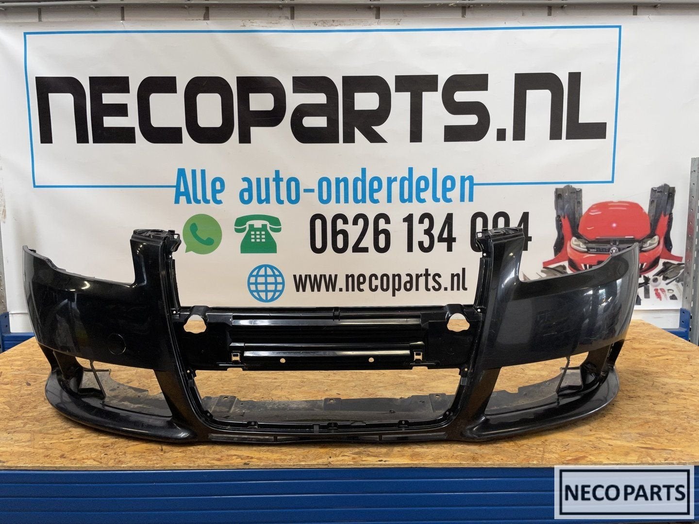 BUMPER AUDI A4 B7 S-LINE SLINE VOORBUMPER 8E0807234, Gebruikt, -, -, Bumper