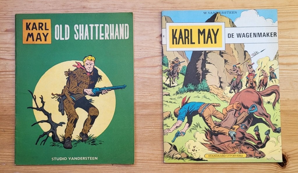 KARL MAY, Boeken, Stripverhalen, Meerdere stripboeken, Ophalen of Verzenden, Gelezen