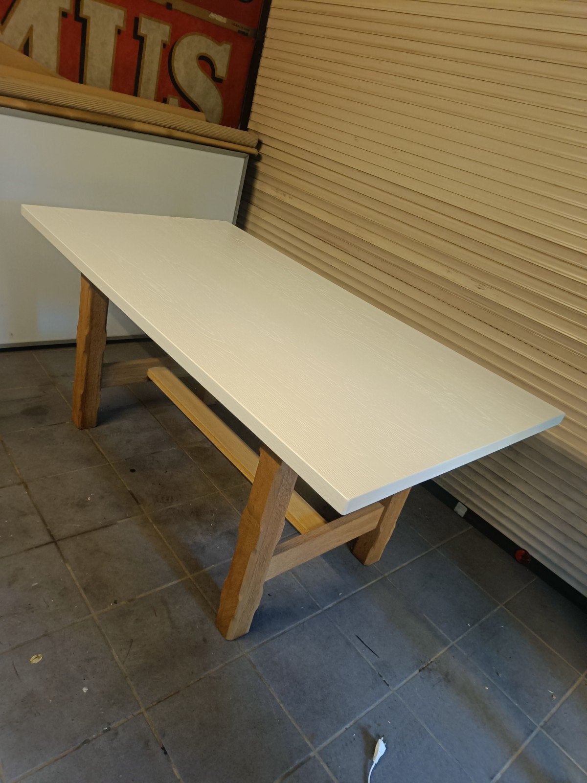 Stevige eetttafel, Huis en Inrichting, Tafels | Eettafels, Ophalen