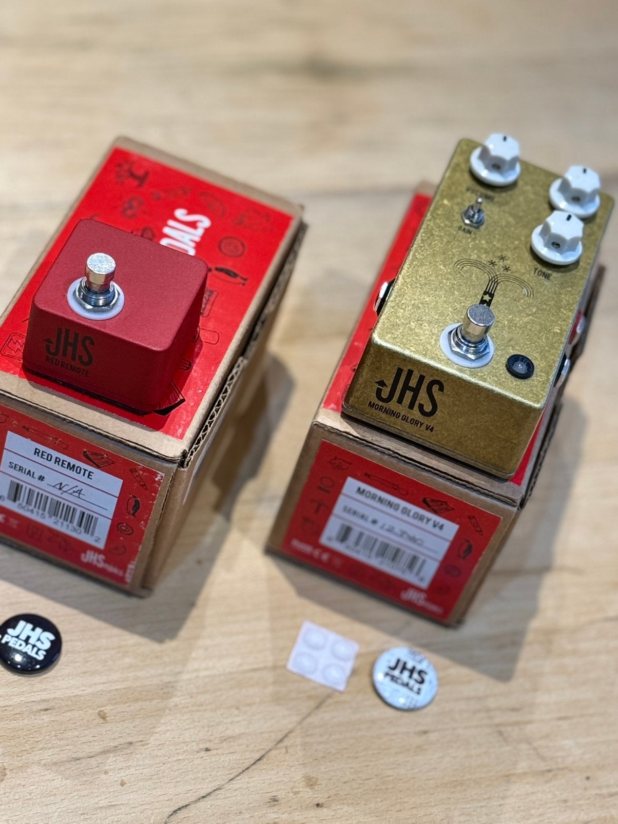 JHS Morning Glory V4 + Red Remote, Muziek en Instrumenten, Ophalen, Zo goed als nieuw