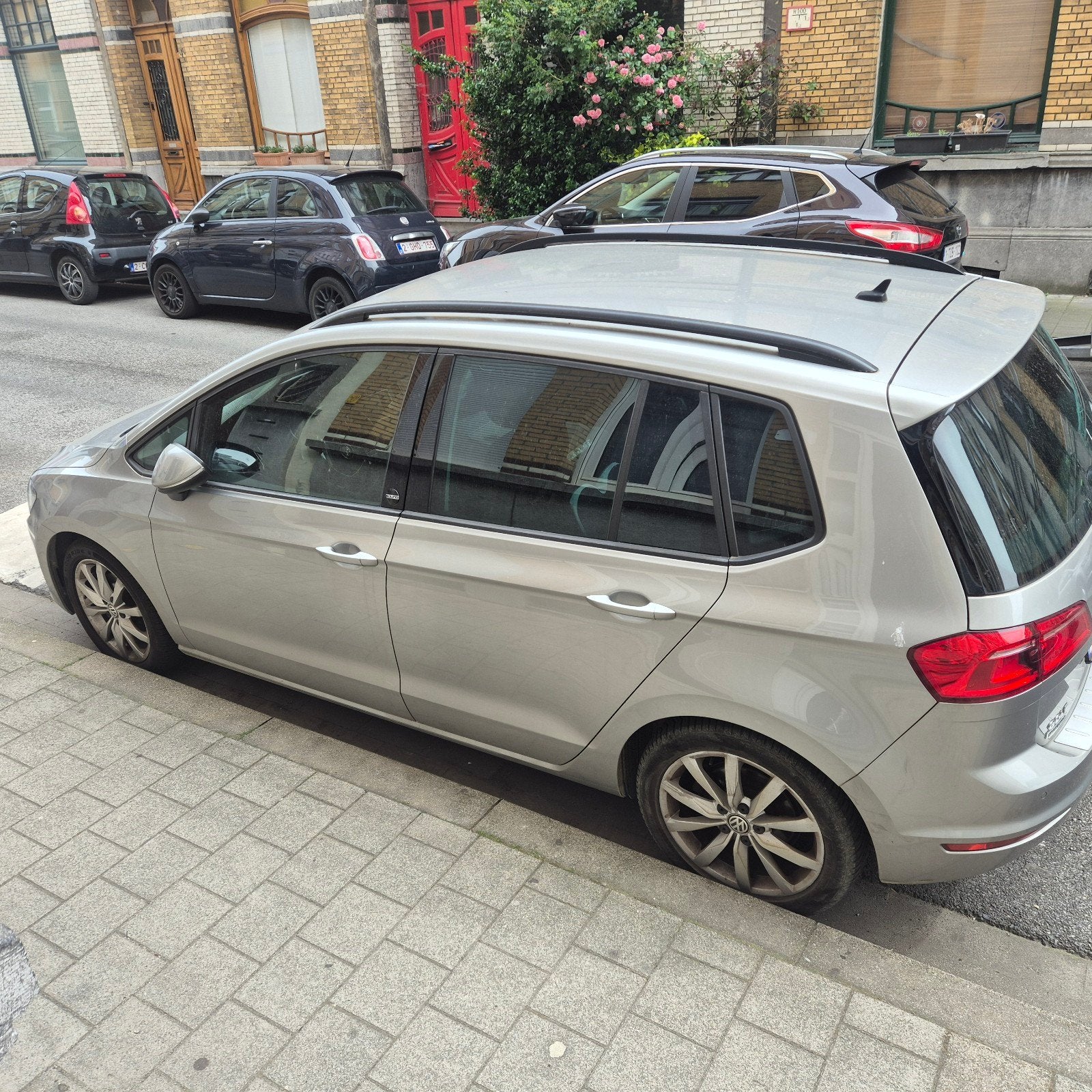 Volkswagen sportvan, Auto's, Automaat, Euro 6, Beige, Bedrijf