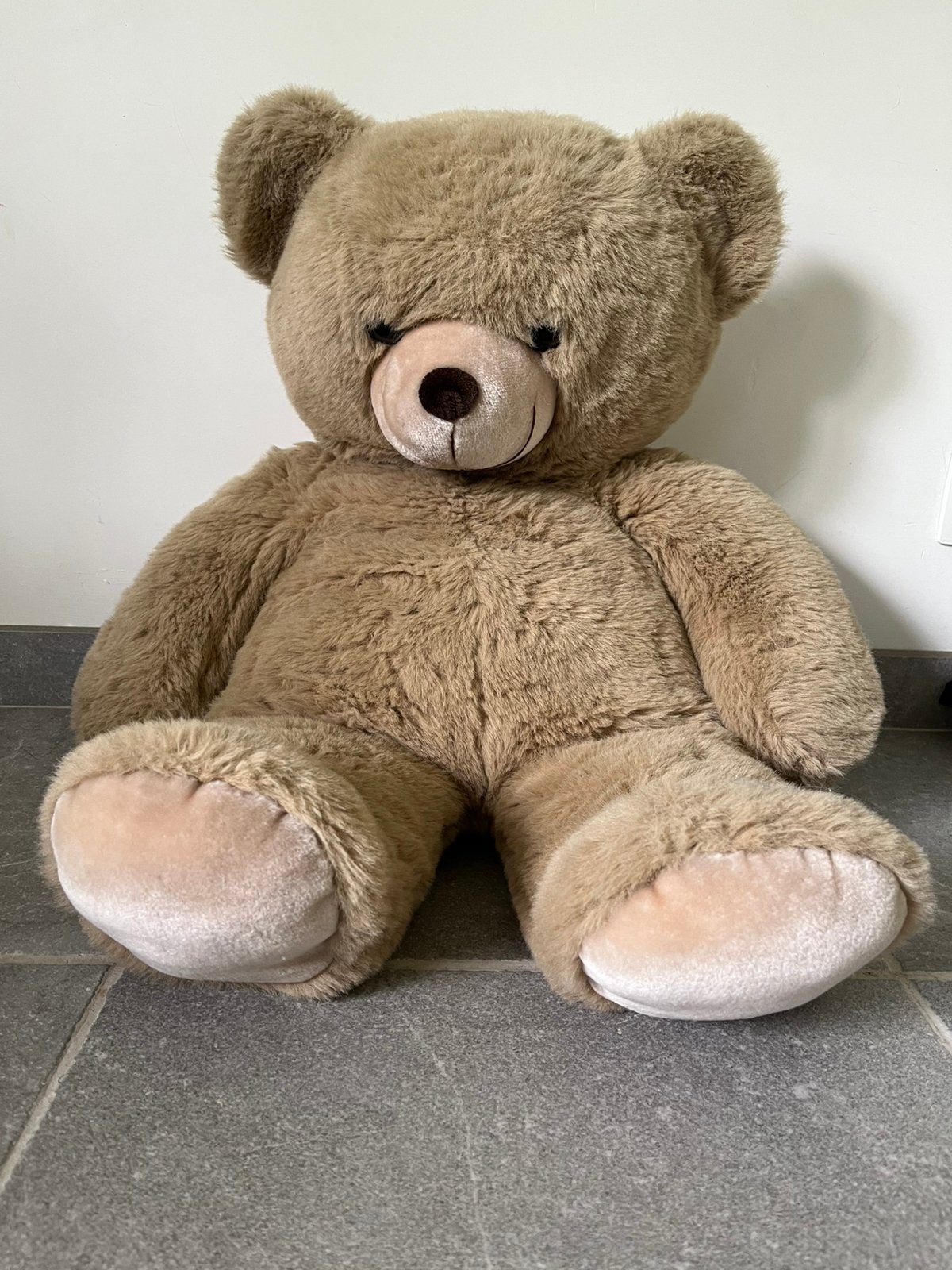 Grand ours en peluche, en bon état, Enfants & Bébés, Jouets | Peluches, Brun, Overige karakters, Comme neuf, Tiamo