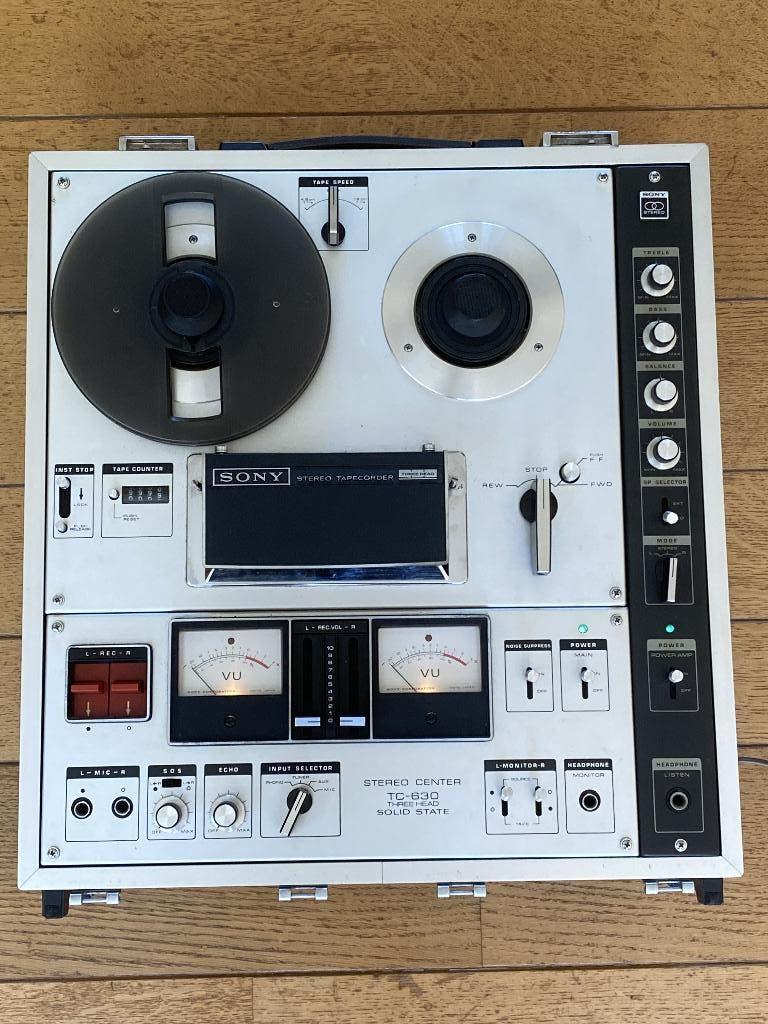 Sony TC-630 vintage bandrecorder, Enlèvement, Magnétophone