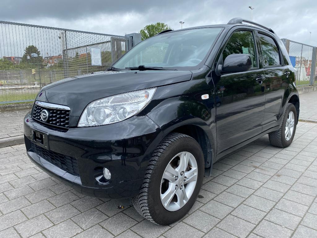 Daihatsu Terios 4WD 4x4 110000km Digitale airco 1st Prop, Sound system, Stof, 4 cilinders, Zwart