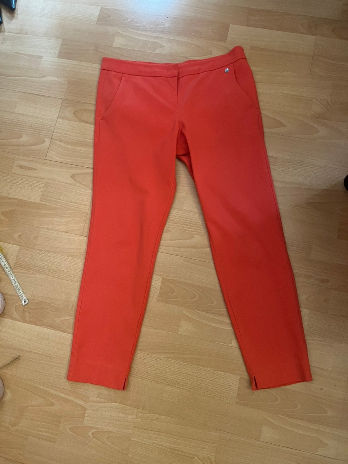 Kwaliteitsvolle oranje  zomerse broek Tom Tailor, Kleding | Dames, Ophalen of Verzenden, Zo goed als nieuw, Maat 38/40 (M), Oranje