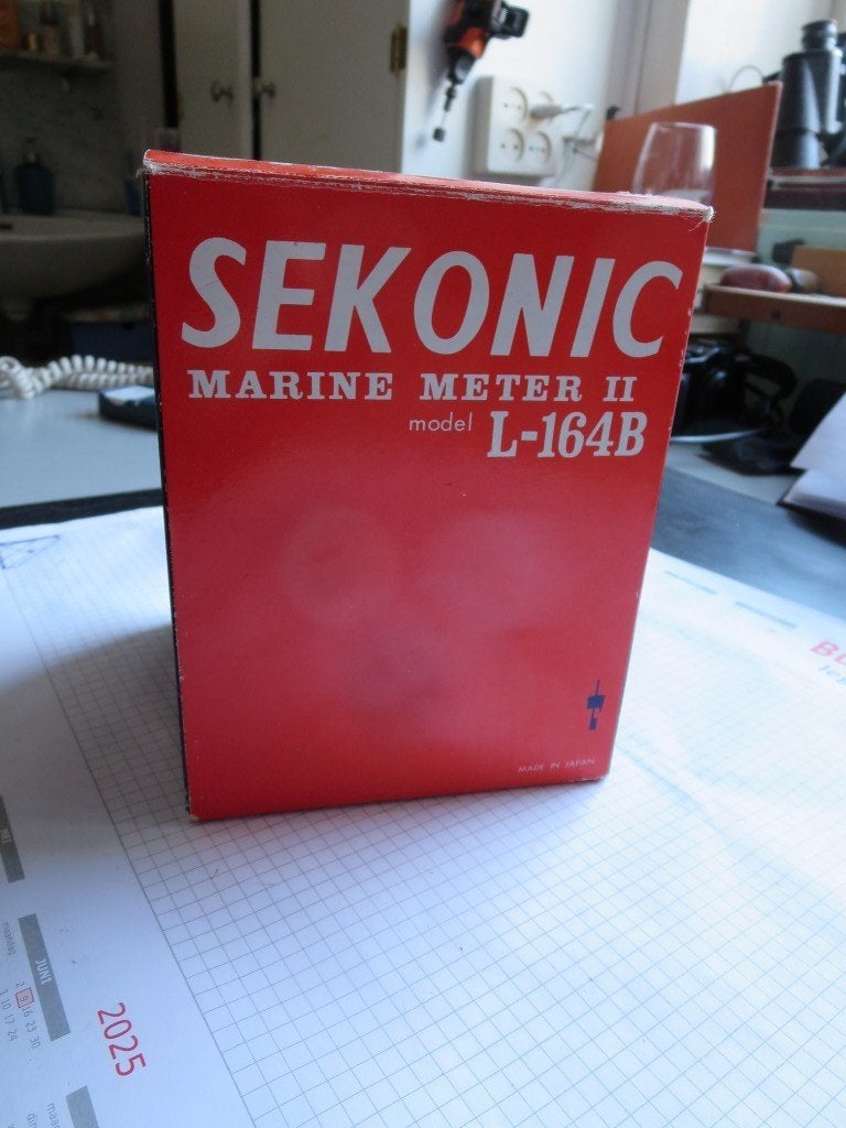lichtmeter voor onderwater fotografie Sekonic Marine meter, Ophalen of Verzenden, Nieuw, Meer dan 40 meter, Complete set