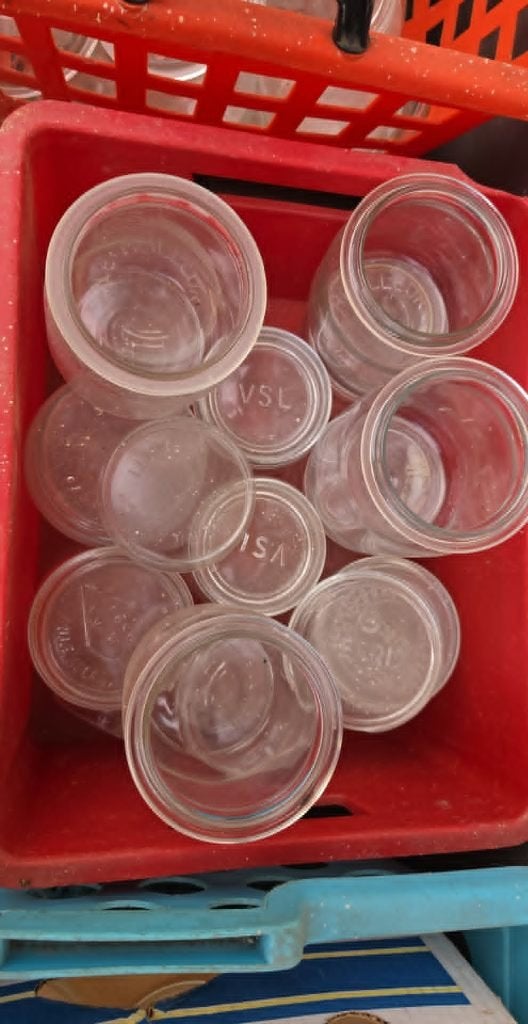 Inmaak potten, Ophalen, Gebruikt, Overige typen, Glas