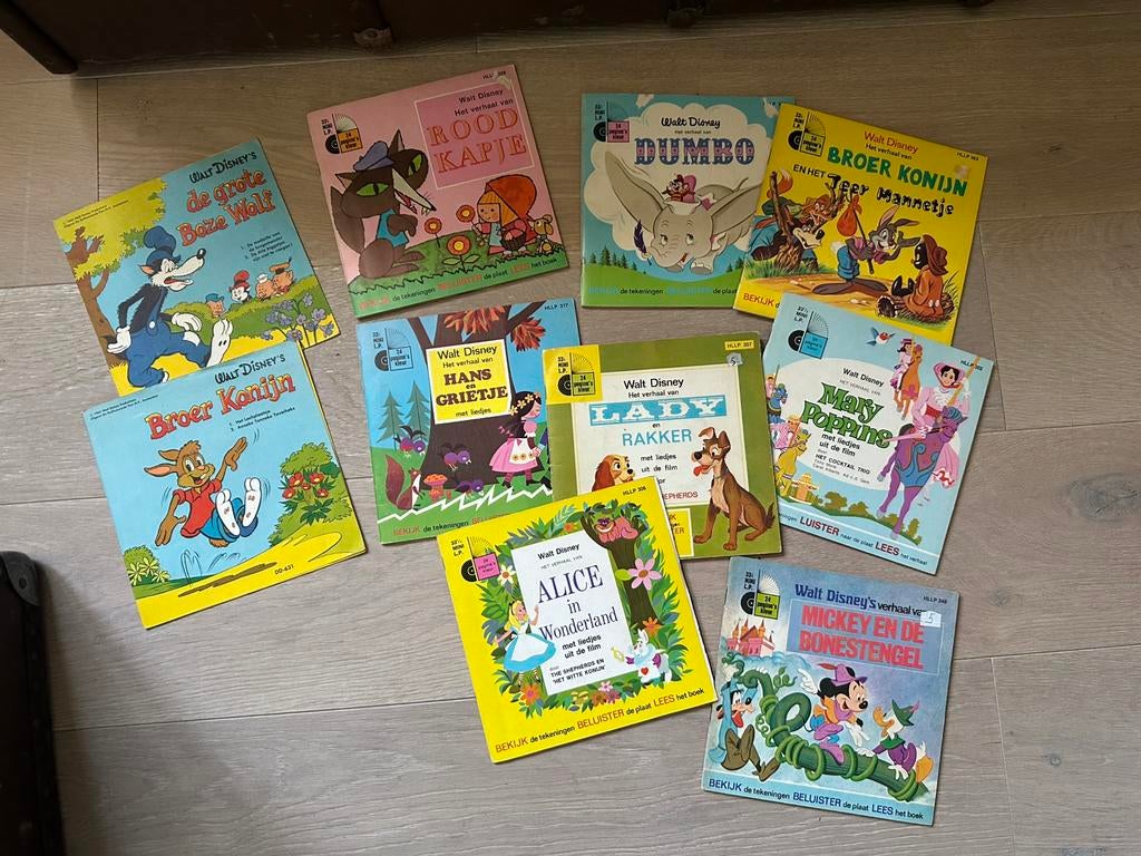 Disney mini LP’s boekjes, Verzamelen, Ophalen