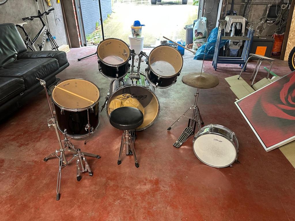 Stagg beginner drumset, Muziek en Instrumenten, Ophalen