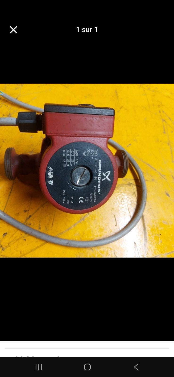 circulateur sanitaire, Bricolage & Construction, Enlèvement
