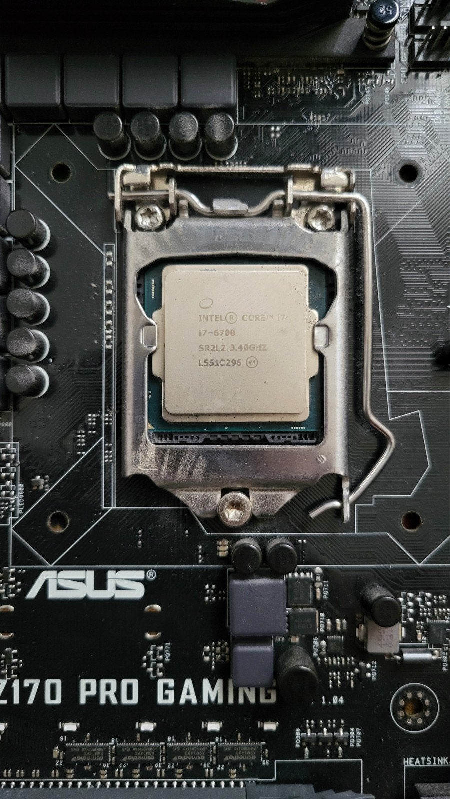 Mother Board Asus z170 Pro gaming. Cpu Intel Core I7 6700, Informatique & Logiciels, Processeurs, Enlèvement