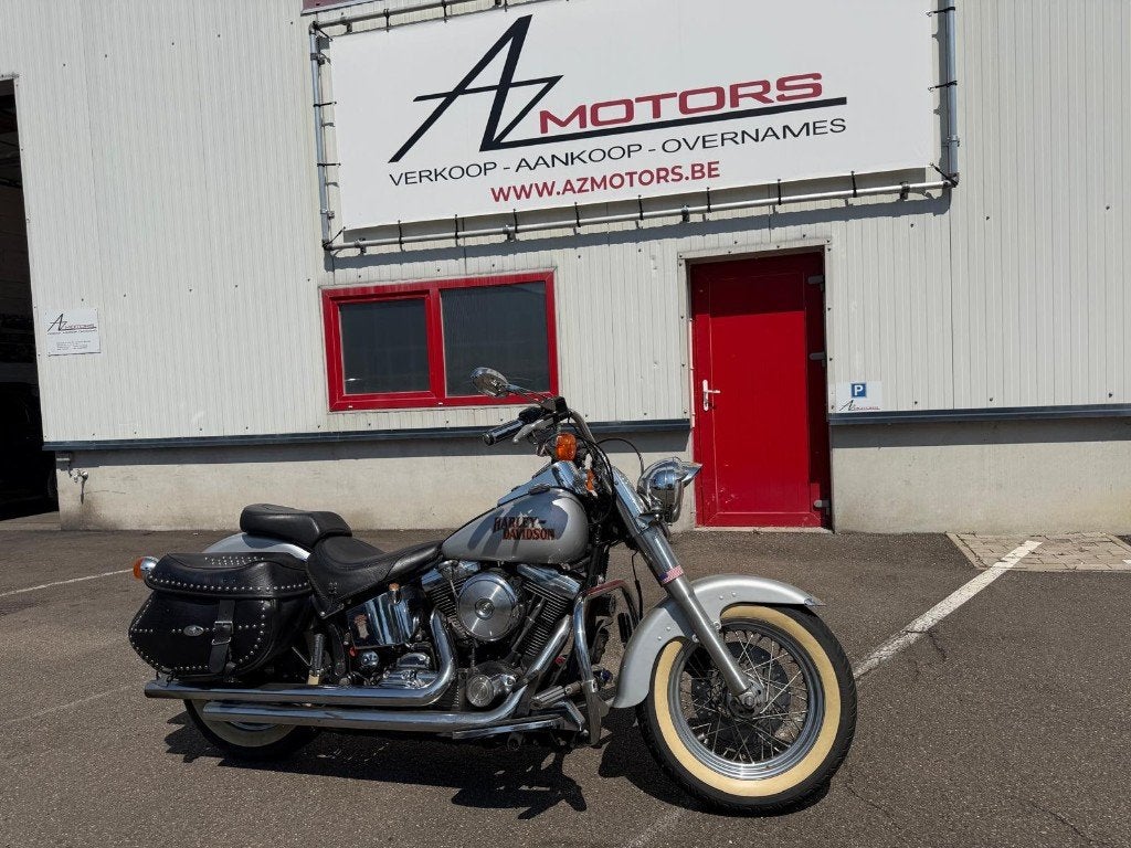 Harley Davidson Fatboy 1999 Evo blok 1e eigenaar 33000km, Permis Moto A, Occasion, Plus de 35 kW, Chopper