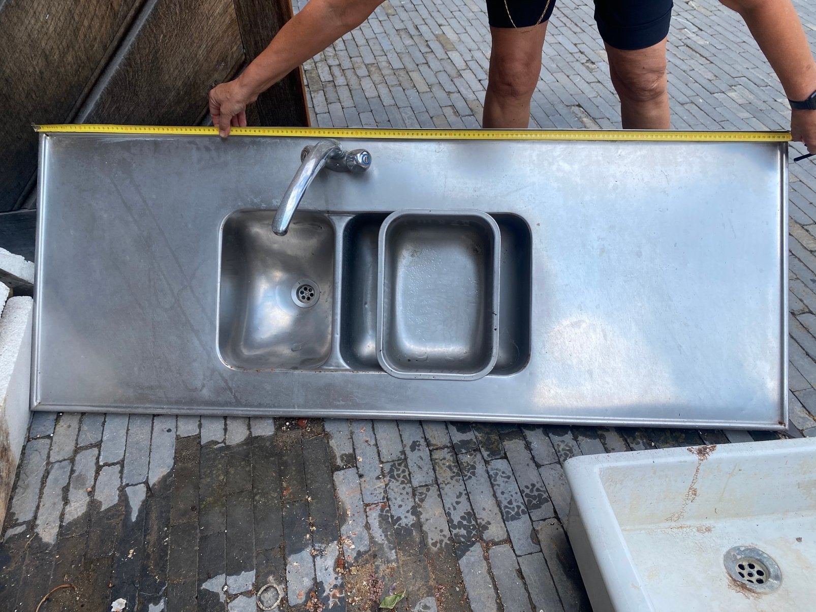 Lavabo/aanrecht, Huis en Inrichting, Ophalen