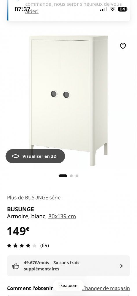 Chambre d'enfant à vendre, Enlèvement, Utilisé, Garçon ou Fille