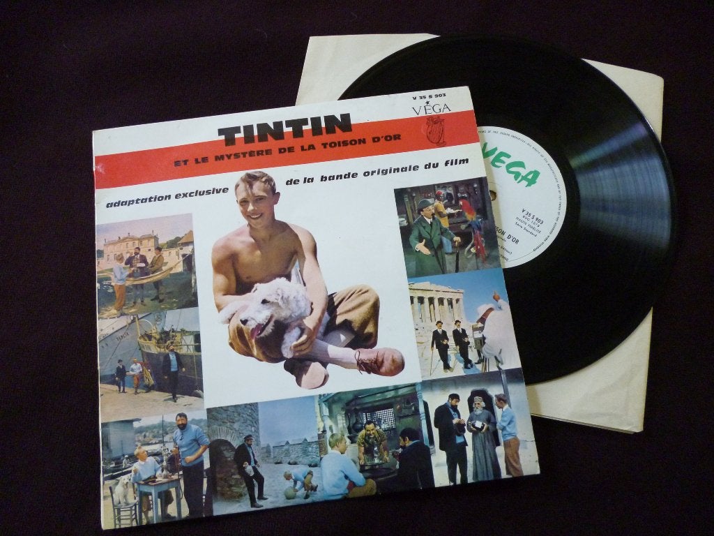 Vinyl - Tintin et le mystère de la toison d'Or - 1961, Enlèvement, Tintin