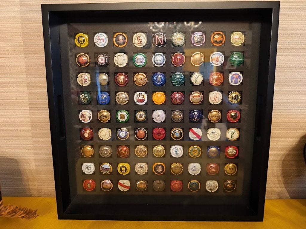 collections Muselets de champagne, capsules, Enlèvement