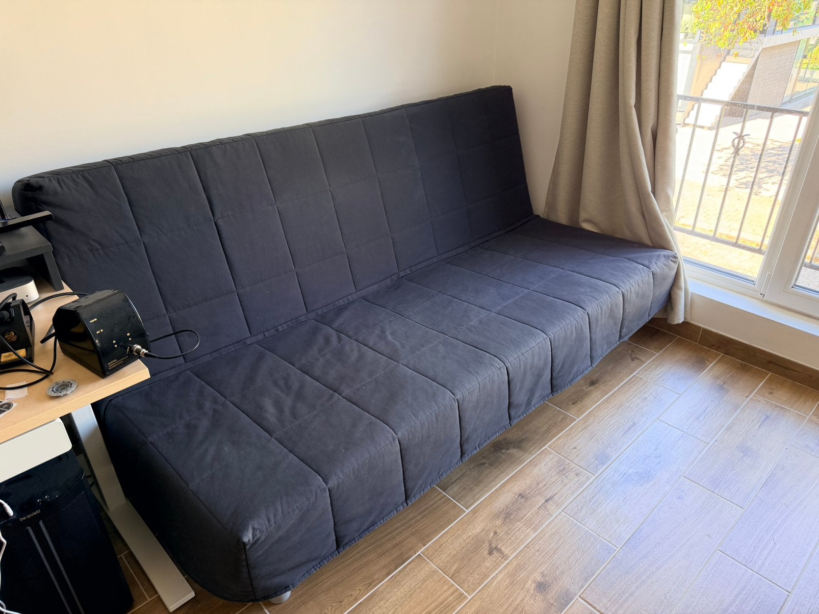 Ikea Beddinge slaapbank/zetelbed, Ophalen, Gebruikt, Tweepersoons, 140 cm