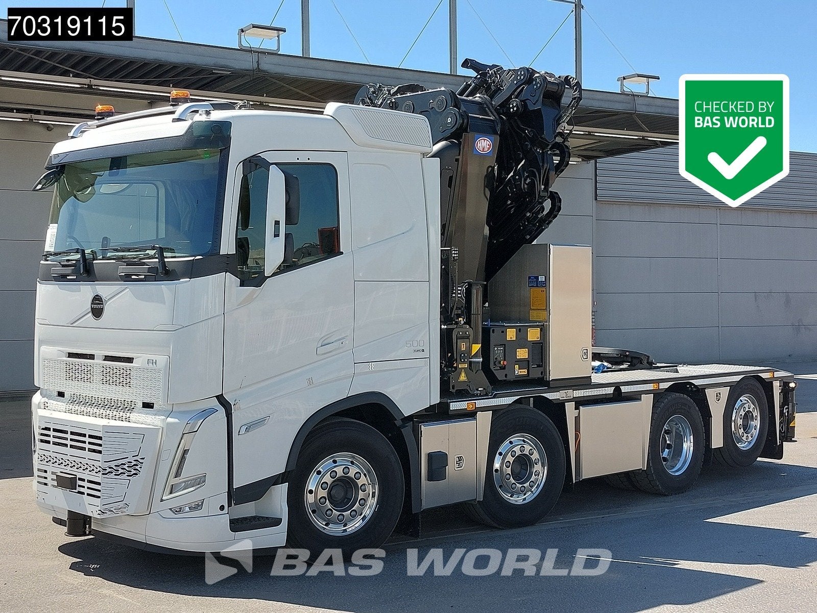 Volvo FH 500 8X2 NEW! HMF9520 K6 + JIB K6 Crane Kran + fifth, Achat, Euro 6, Entreprise, 500 ch