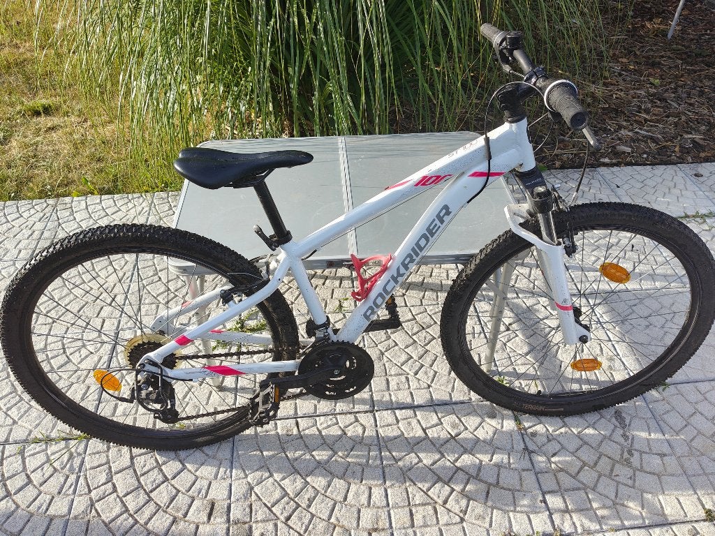 Mountainbike Rockrider ST 100, Vélos & Vélomoteurs, Vélos | Filles, Enlèvement, Comme neuf, 26 pouces ou plus, Vitesses
