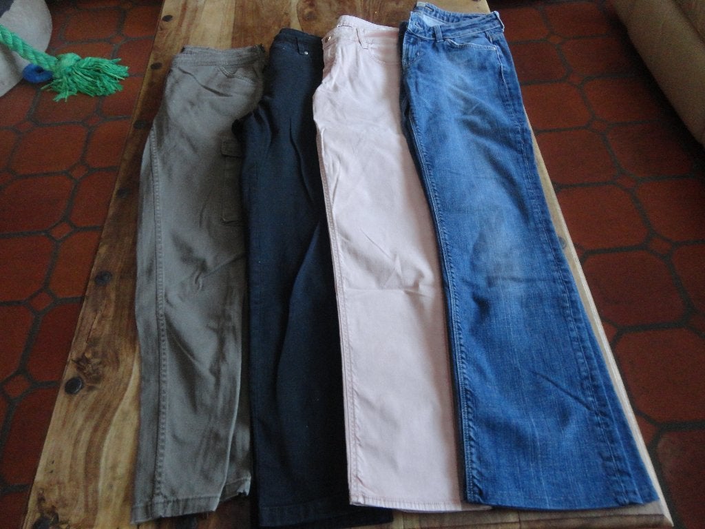 Pakket jeans broeken, Ophalen of Verzenden, Gedragen, Blauw, W30 - W32 (confectie 38/40)