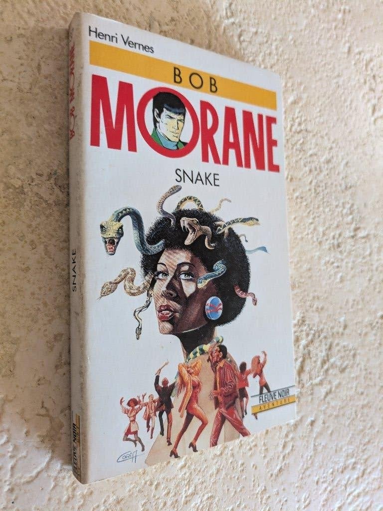 Bob Morane (Snake)., Boeken, Avontuur en Actie, Verzenden, Zo goed als nieuw, Henri Vernes.