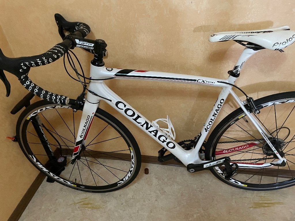 Te koop race fiets colnago, Fietsen en Brommers, Fietsen | Heren | Herenfietsen, Velgrem, Versnellingen, 49 tot 53 cm, Zo goed als nieuw