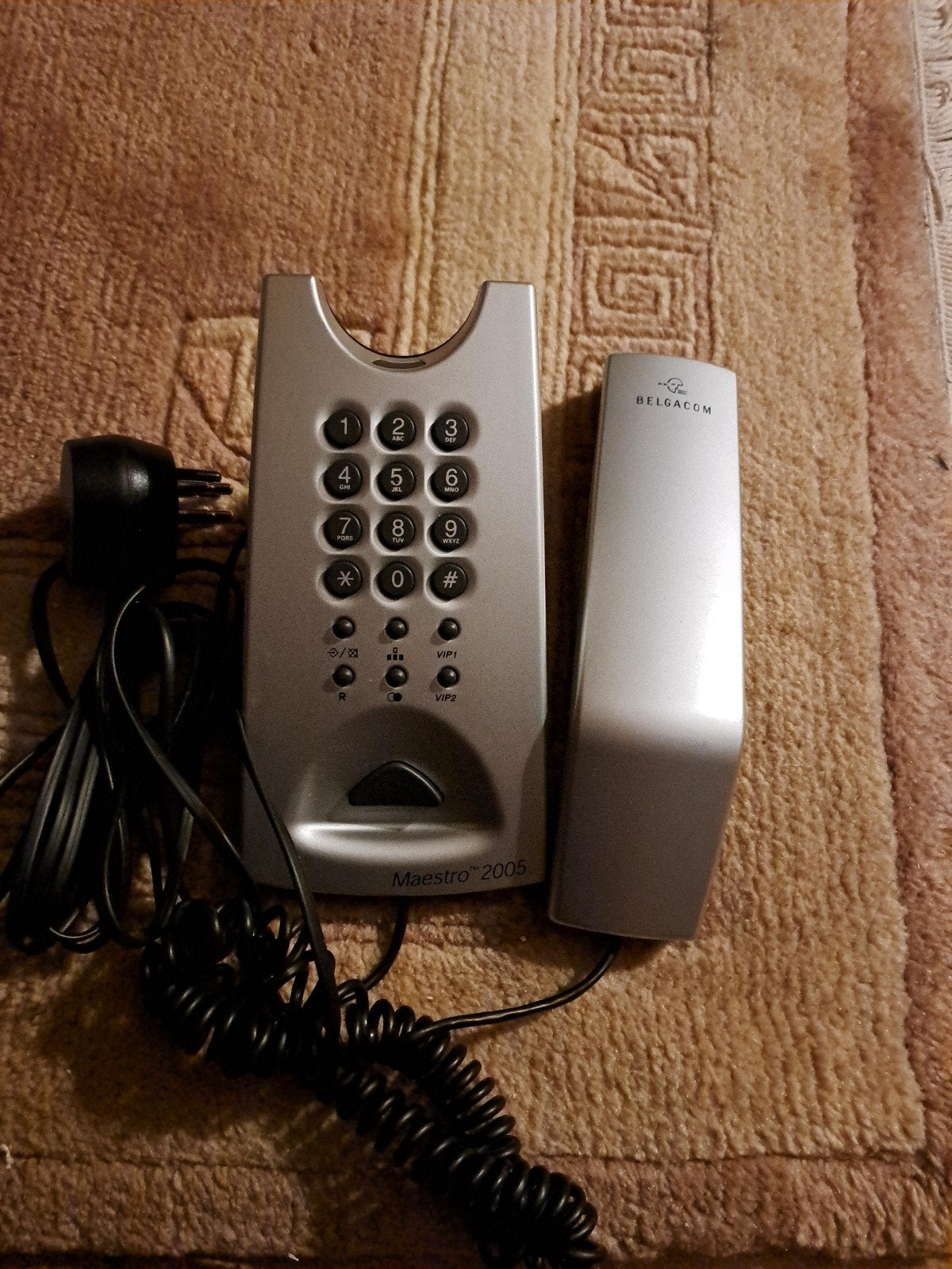 Téléphone fixe Belgacom maestro 2005, Télécoms, Enlèvement ou Envoi, Comme neuf
