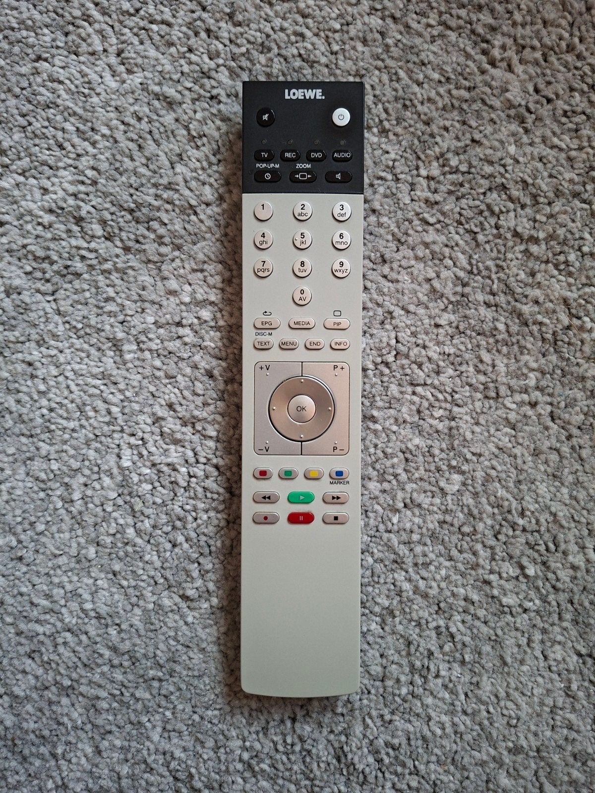 Loewe afstandsbediening, Audio, Tv en Foto, Ophalen of Verzenden