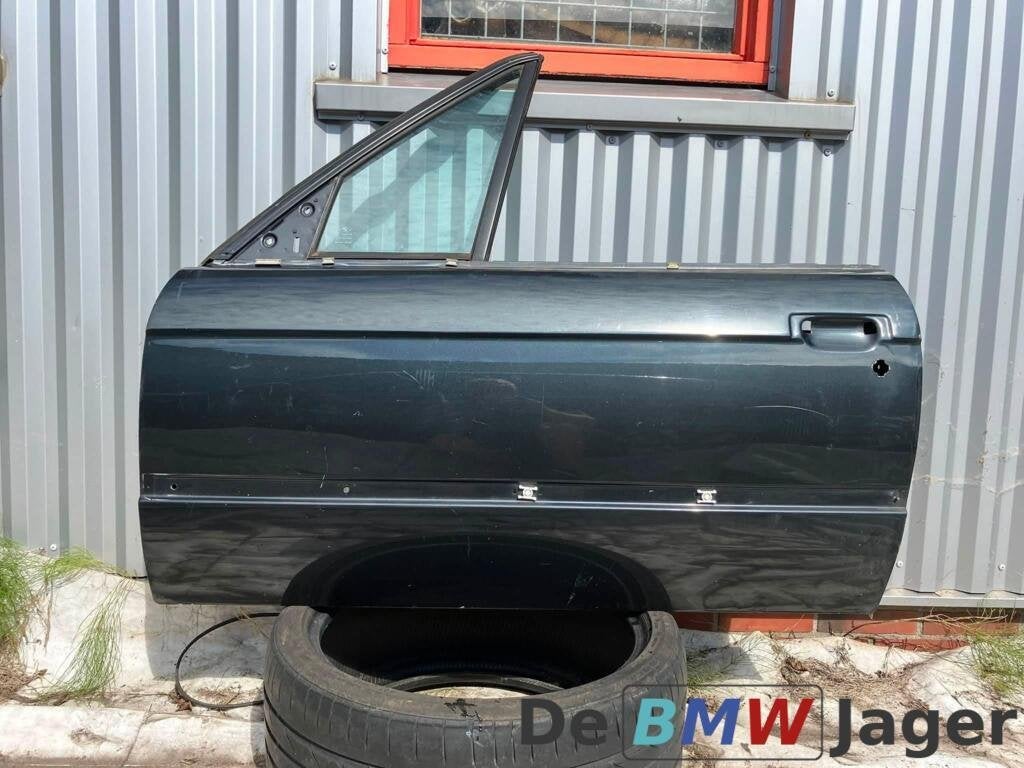 Portier linksvoor groen BMW 3-serie Cabrio E30 41511959001, Gebruikt, Deur, Voor, Ophalen of Verzenden