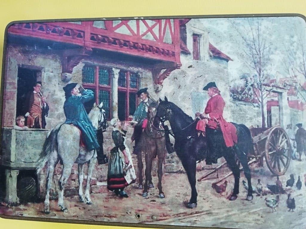 oude ijzeren doos "Jacques", Verzamelen, Ophalen