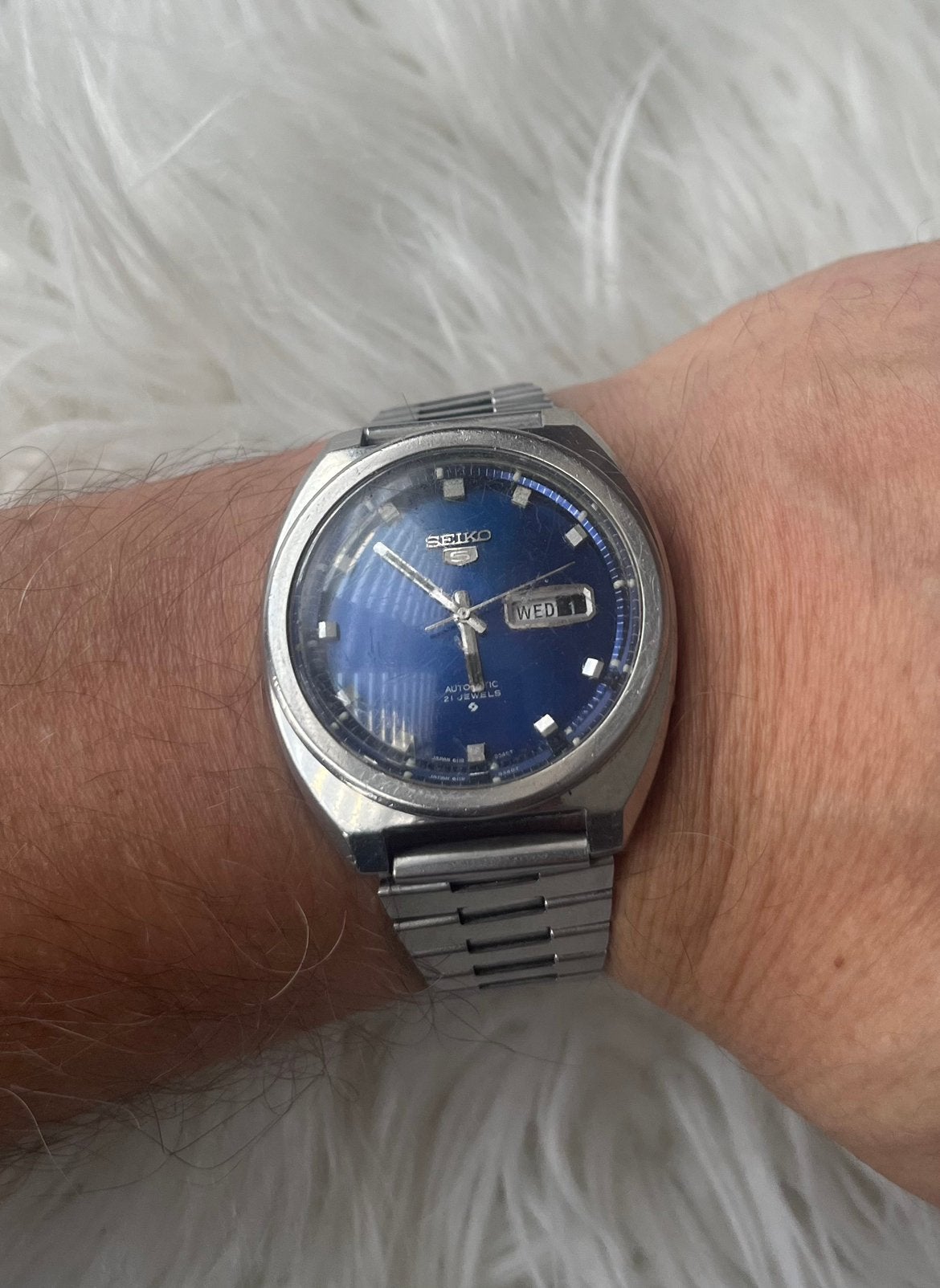 Montre Seiko, Montre-bracelet, Seiko, Enlèvement ou Envoi, Acier
