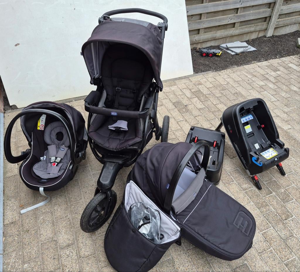 Chicco Activ3 + autofix en isofix, Enlèvement