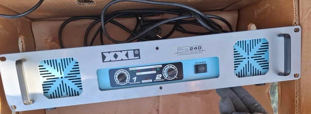 Ampli Sono XXL PRO-240 – 2x120W, Muziek en Instrumenten, Versterkers | Keyboard, Monitor en PA, Gebruikt, P.A., Minder dan 500 watt
