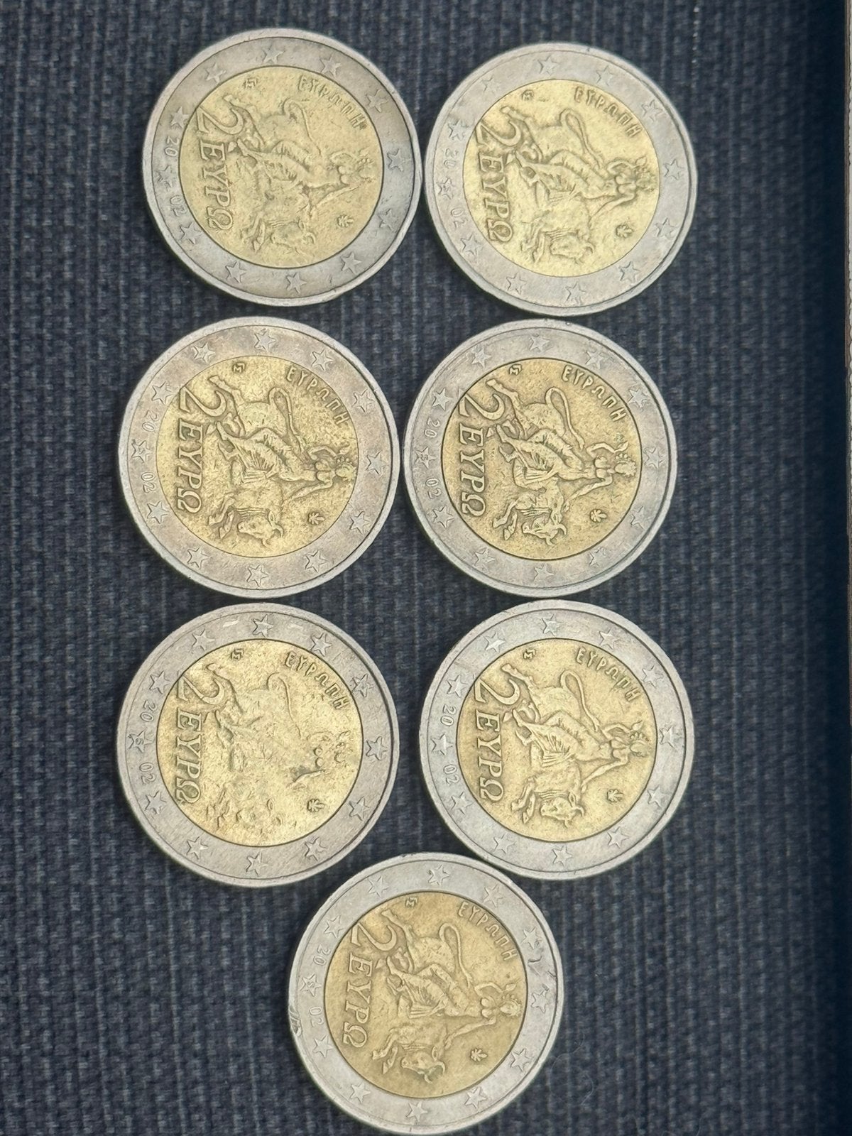 2€ par morceau de Grèce, Timbres & Monnaies, Monnaies | Europe | Monnaies euro, Enlèvement ou Envoi, Grèce