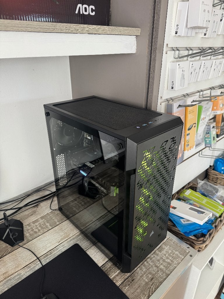 Game PC RTX3060Ti / Ryzen 5 / 16GB / 1TB Win11, 32 GB, Reconditionné, AMD Ryzen 5, 4 Ghz ou plus
